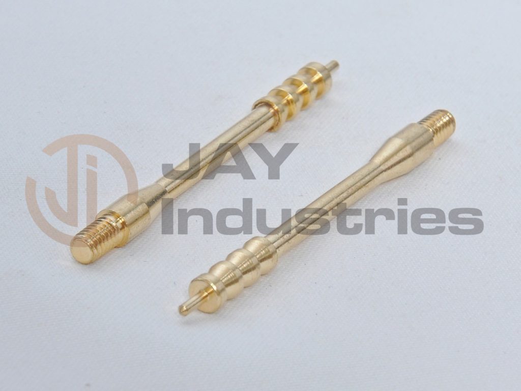 Brass Grooved Stud