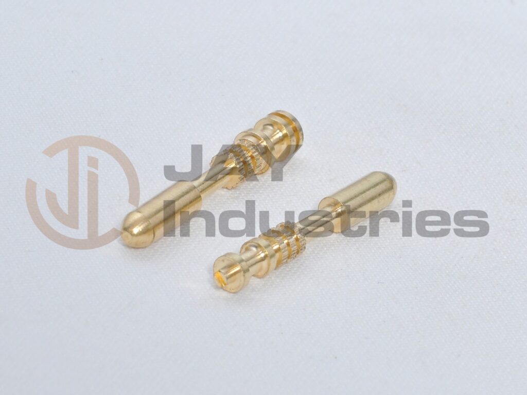 Brass Male pin for Electrical and Electronics industries 1