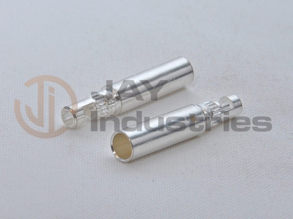 Brass Sloted socket with Silver plating