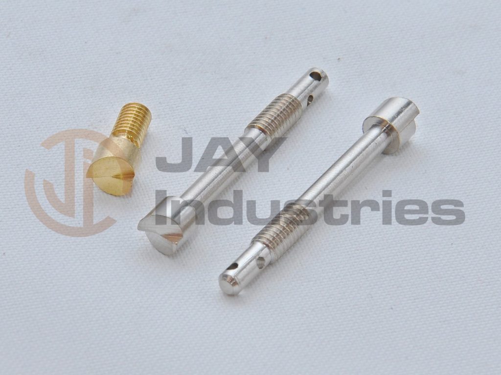 Brass Sp screw for electric control panel