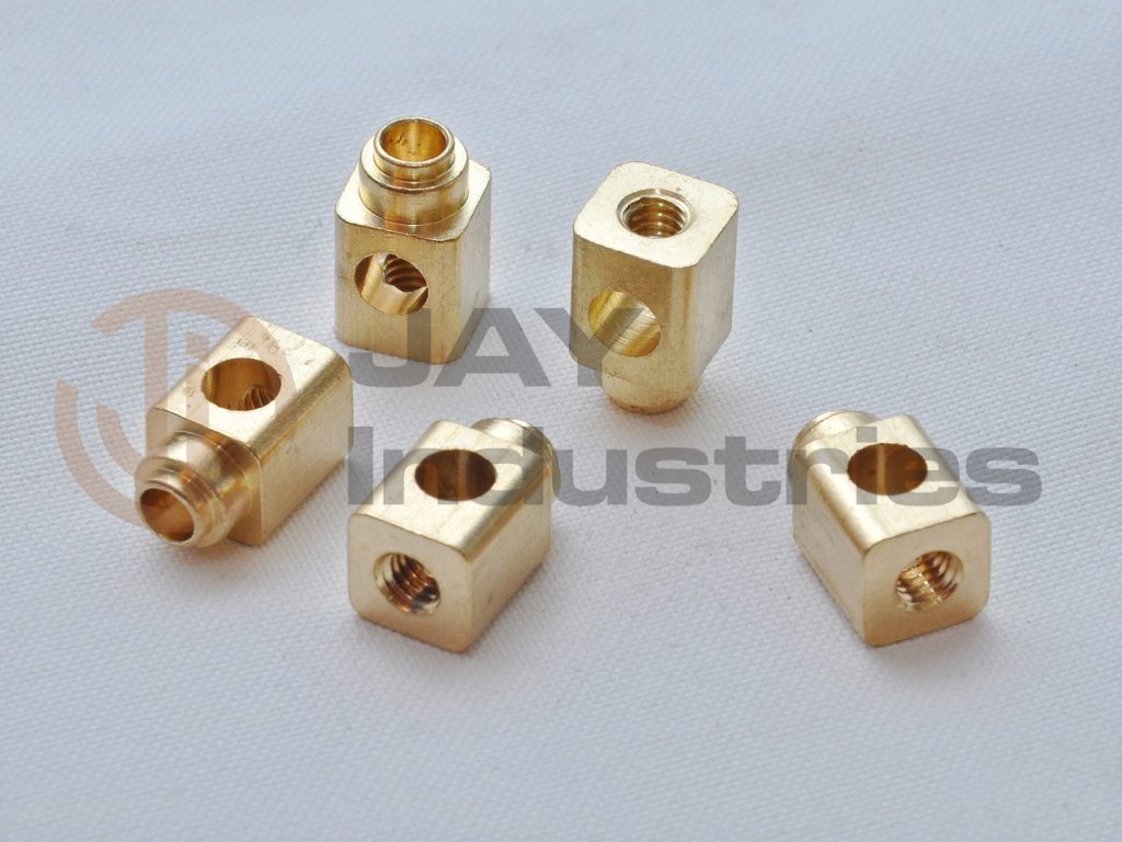 Brass Square Connector