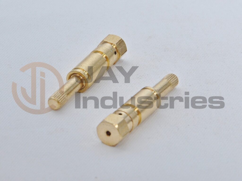 Brass Turned Components With Micro Hole