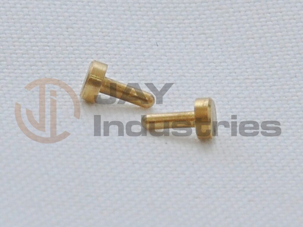 Brass micro pin for PCB and Electronics application