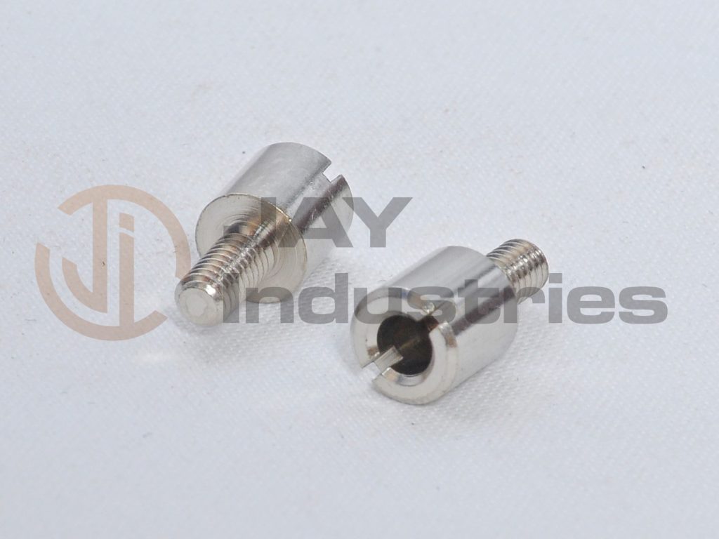 Brass thick Head screw with nickel plating