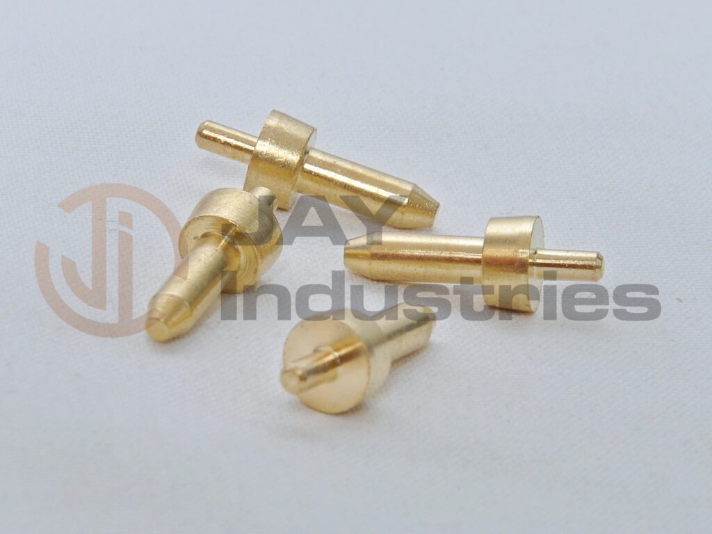 Highly precise pin for use in flow control equipments